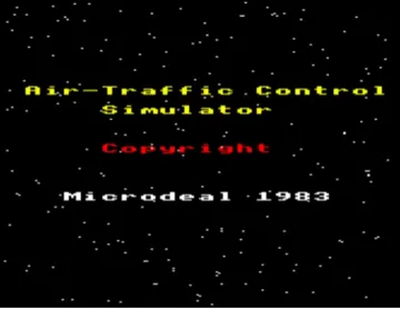 Air Traffic Control Simulator (1983)(CSL Microdata)[ATC] screen shot title